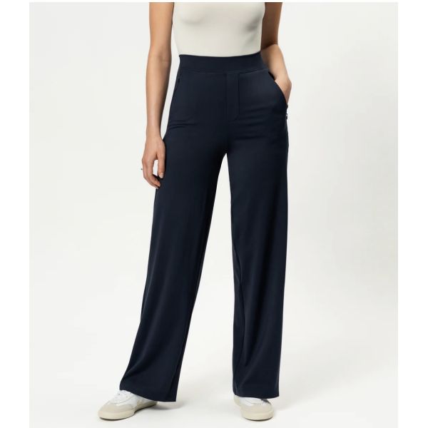 Asana Relaxed Straight Pant - Navy  