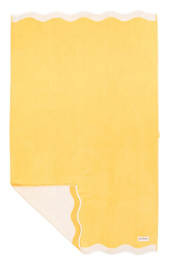 Strandhåndkle Gul - Image 2