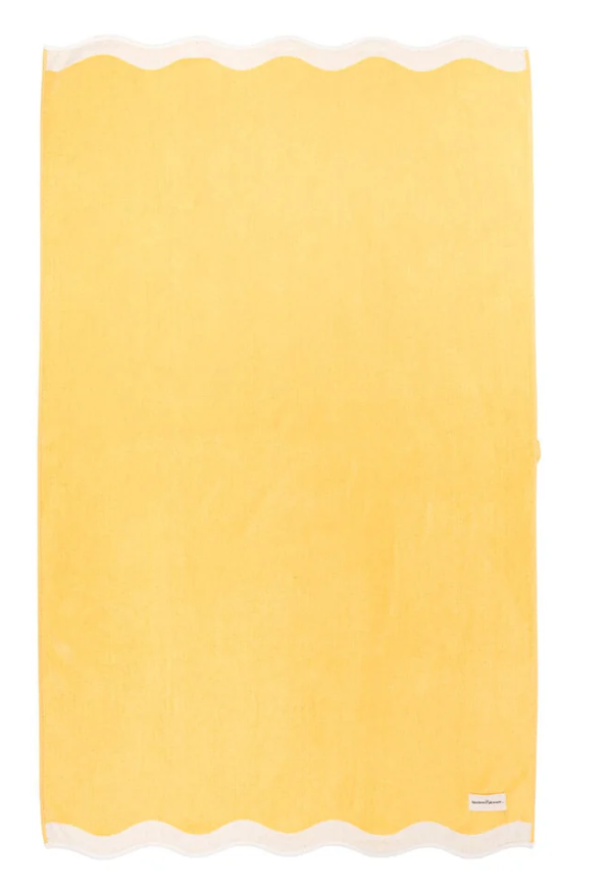 Strandhåndkle Gul - Image 1