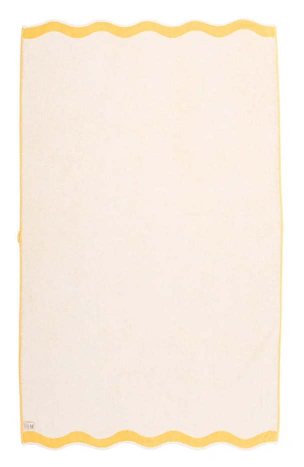 Strandhåndkle Gul - Image 3