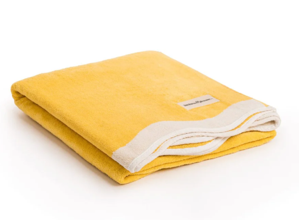 Strandhåndkle Gul - Image 4