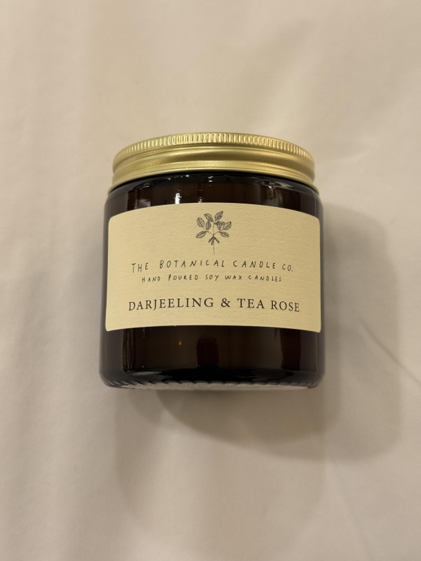 Darjeeling & Tea Rose Duftlys 120ml - Image 1