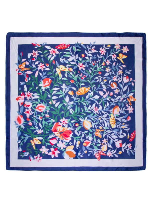 Skjerf Bunadslook Blå 773175 - Image 2