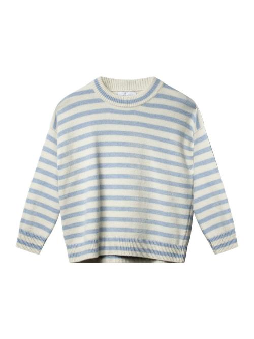 Kayne Stripe Offwihte/Light Blue