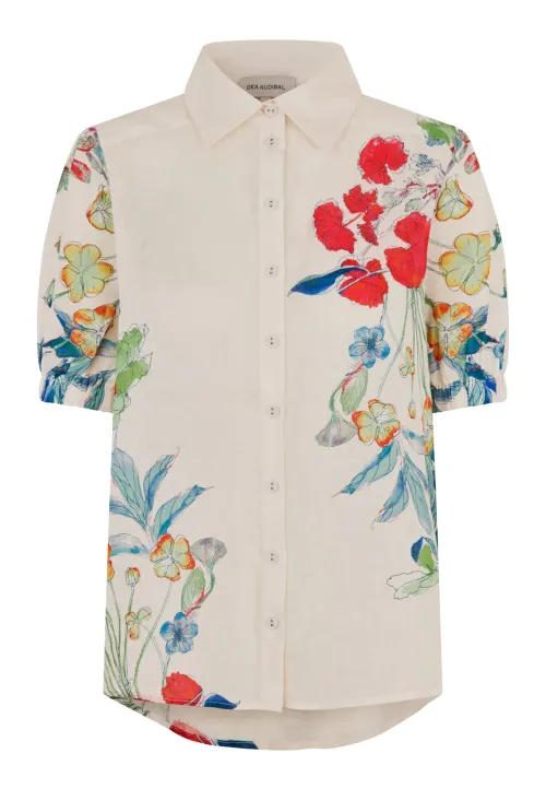 VioletaDEA NS Blouse Floral Leche fra Dea Kudibal