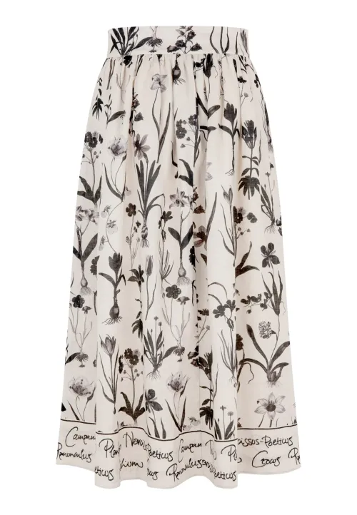 EddaDEA NS Skirt Botanical fra DeaKudibal