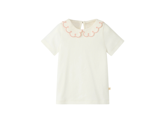 Fundo Top, Coconut Milk / Rose Tan - Lil' Atelier