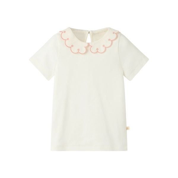 Fundo Top, Coconut Milk / Rose Tan - Lil' Atelier