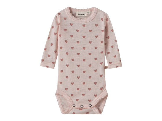 Noel Wool Body, Morganite / Heart - Lil' Atelier