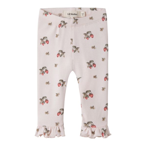 Gayo Leggings, Morganite / Strawberry - Lil' Atelier