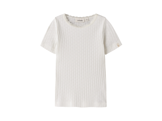 Haldis Slim Top, Coconut Milk - Lil' Atelier