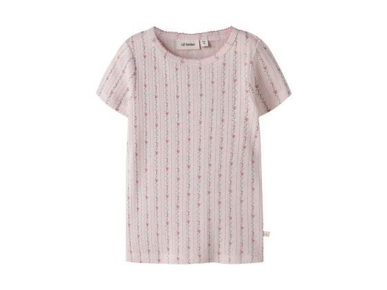 NMFRACHELLO DAP SS SLIM TOP LIL, Morganite FLOWER - Lil' Atelier