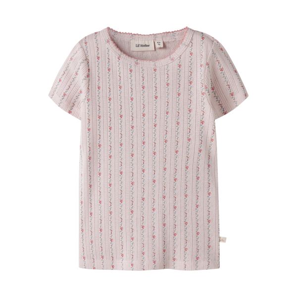 NMFRACHELLO DAP SS SLIM TOP LIL, Morganite FLOWER - Lil' Atelier