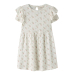Rachello Duna Dress, Coconut Milk / Strawberry - Lil' Atelier