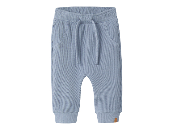 Harun Loose Sweat Pant, Dusty Blue - Lil' Atelier