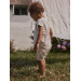 Helo Short Overall, Coconut Milk / Coca Mocha - Lil' Atelier