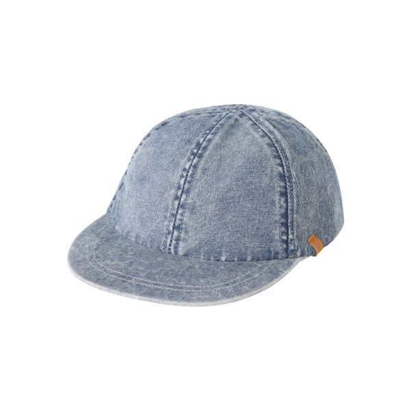 Funda Cap, Light Blue Denim - Lil' Atelier