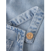 River Loose Overall, Medium Blue Denim - Lil' Atelier
