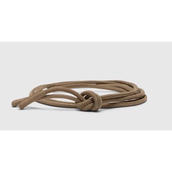 Mai Thin Suede Robe Belt - Portabella 