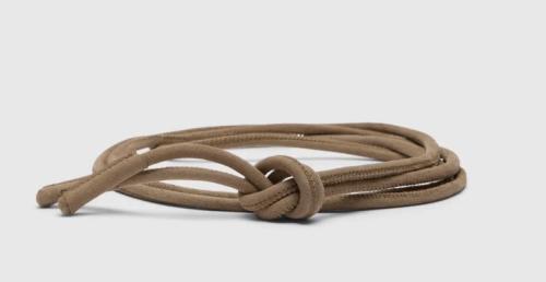 Mai Thin Suede Robe Belt - Portabella 