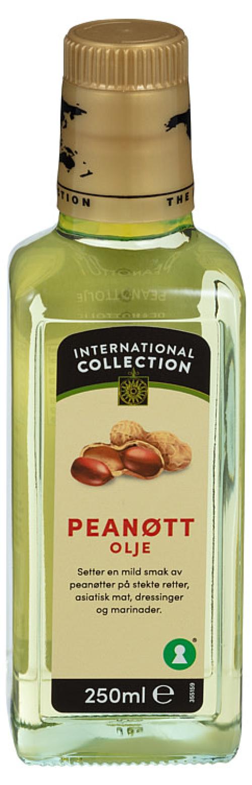 Peanøttolje 250ml Intern.Collection