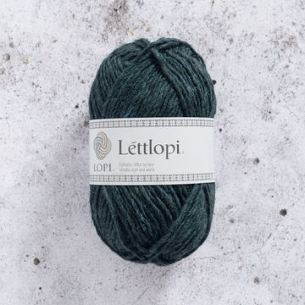 Lettlopi bottle green heather 1405