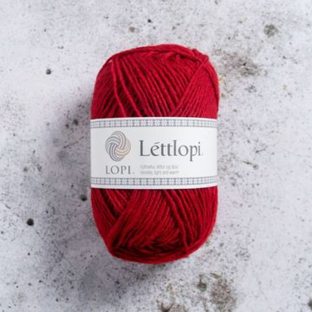 Lettlopi crimson red 9434