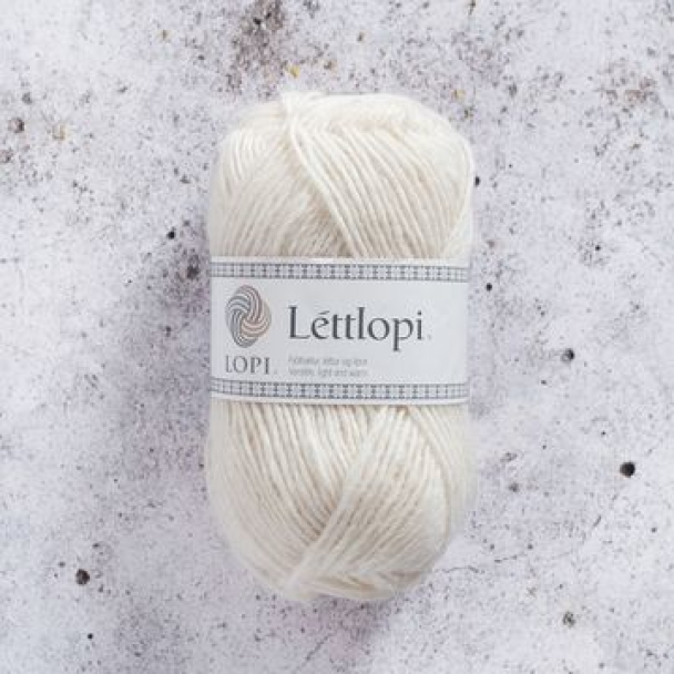 Lettlopi white 0051