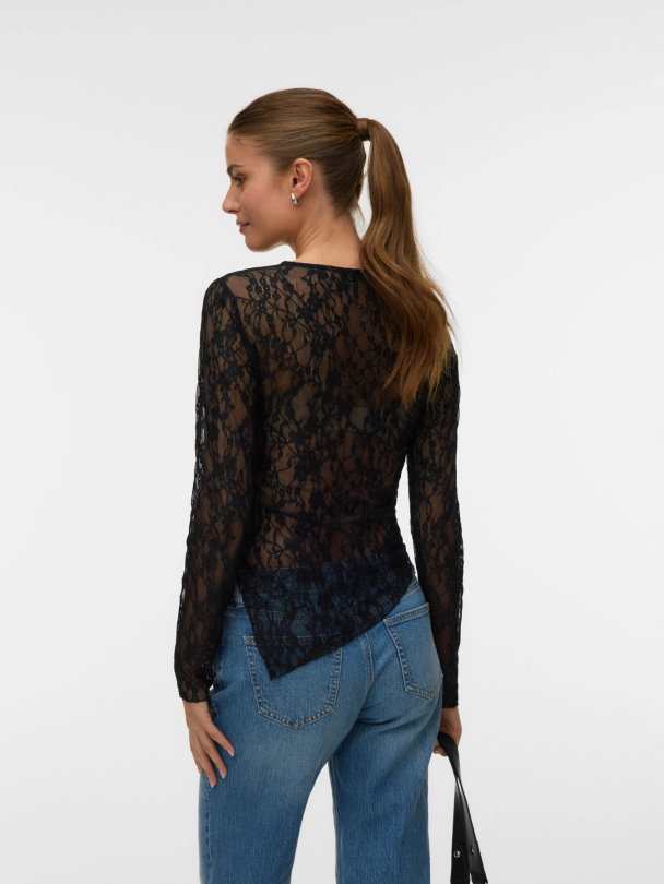 VMTILLE LS ASM LACE TOP JRS EXP SB4 - Image 2