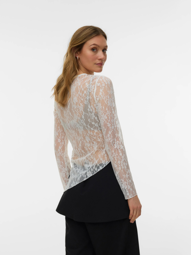 VMTILLE LS ASM LACE TOP JRS EXP SB4 - Image 2