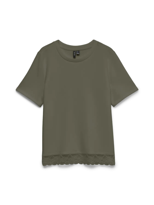 VMMILLE SS BOXY LACE TEE JRS EXP SB4