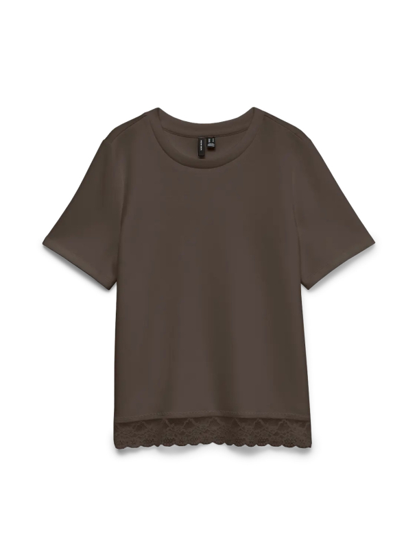 VMMILLE SS BOXY LACE TEE JRS EXP SB4