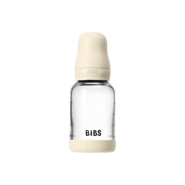 Glass Baby Bottle Latex 120 ml  - Ivory - Image 4