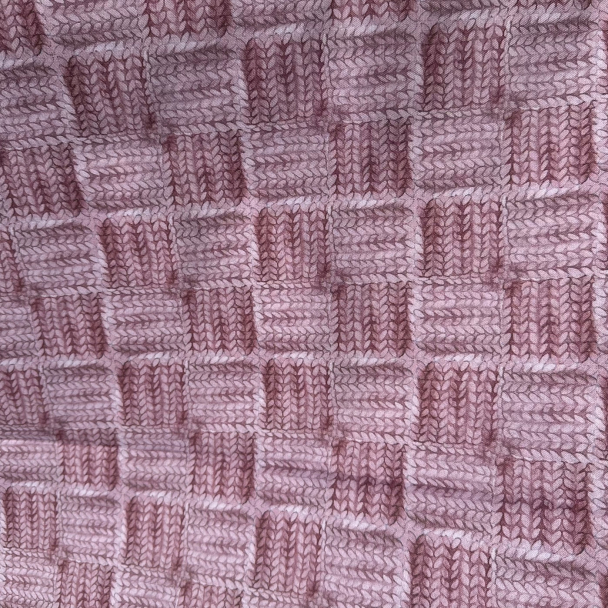 Cosy Knit- Strikket- rosa