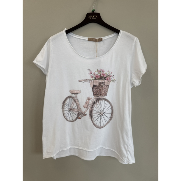 Marie T-skjorte Sykkel 