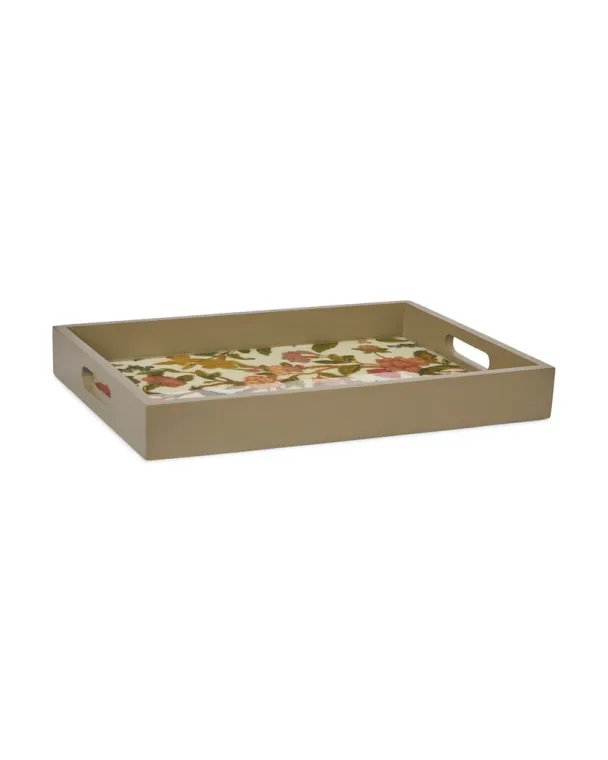 Wooden Tray Large - Flourishes  - Image 2