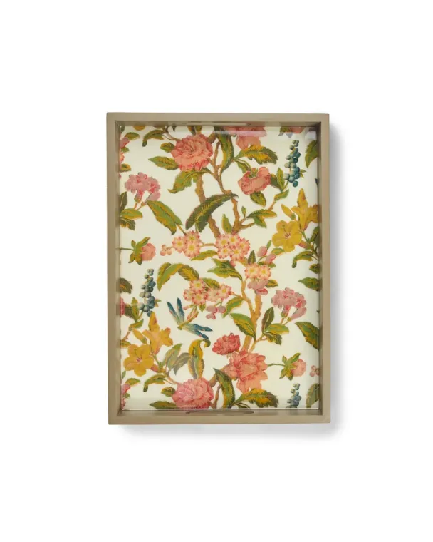 Wooden Tray Large - Flourishes  - Image 1