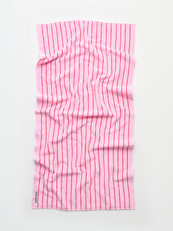 Håndkle Naram i fargen Baby pink & ski patrol 70x140cm