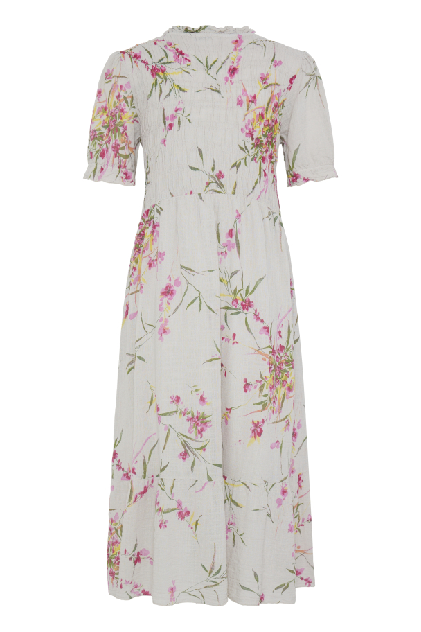 SBalexa Lang Kjole Sand - Image 2