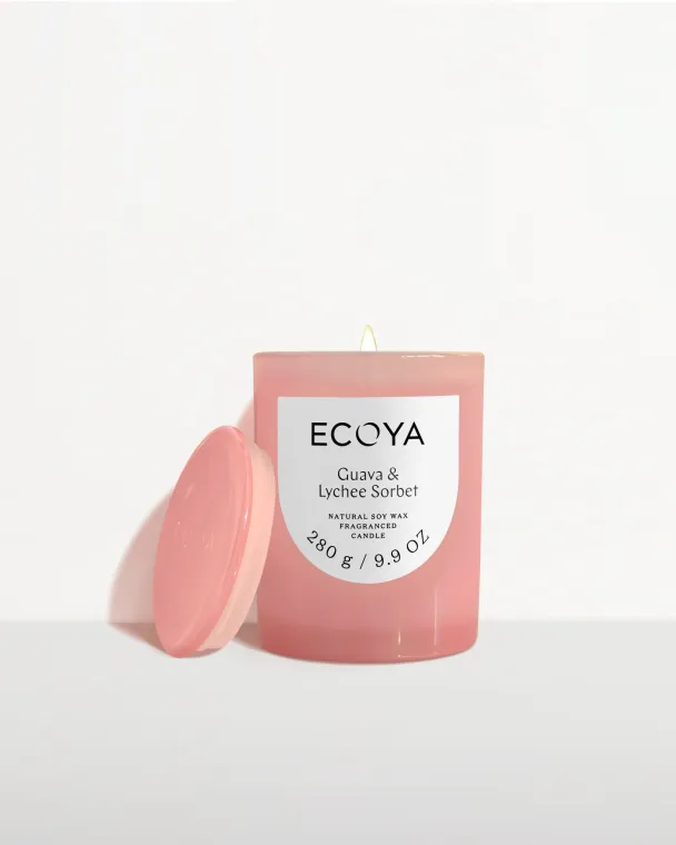 Metro Candle - Guava & Lychee Sorbet