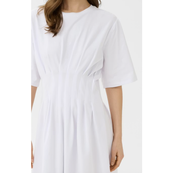 Inez Short Dress White