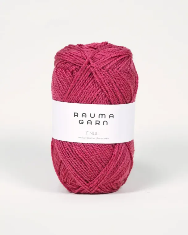 FINULL mørk gammelrosa 466 