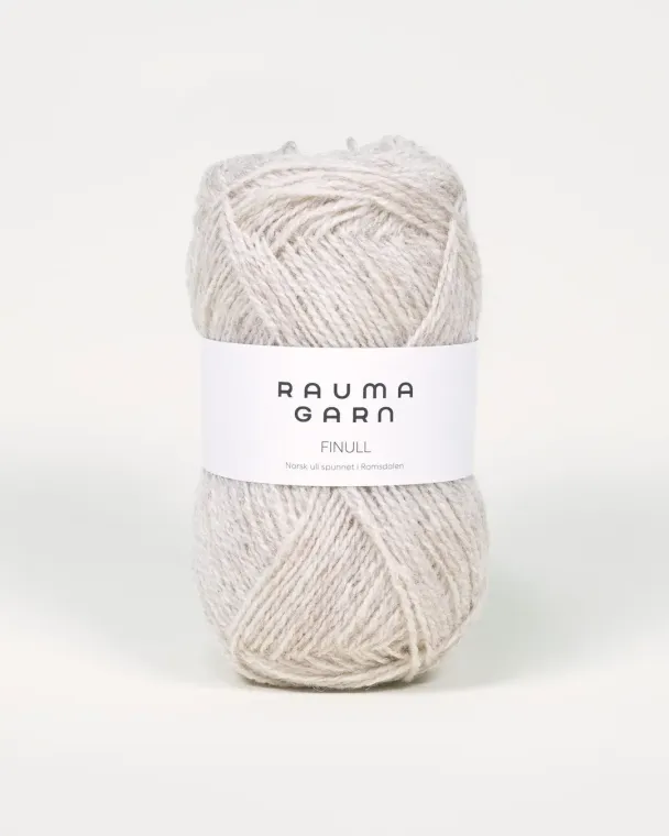 FINULL lys beige melert 4078