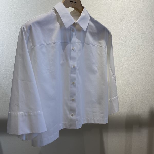 Ester Relaxed 3/4 Cropped Shirt