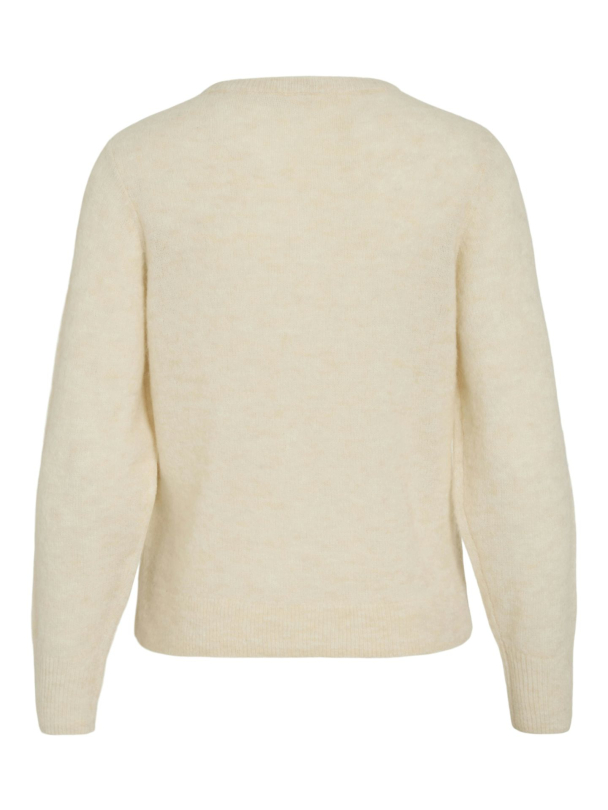 VILory strikket genser, offwhite - Image 2
