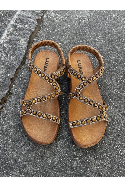 Sandal Una Brun