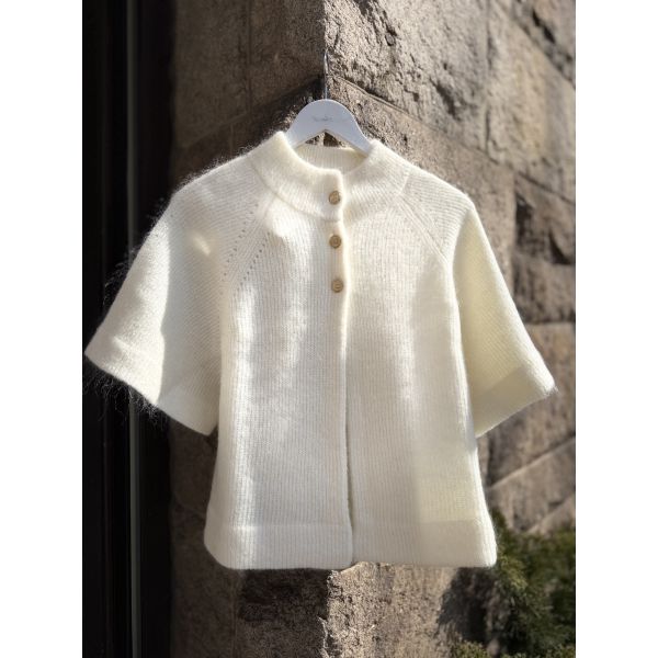 Vilanie Cardigan Ecru fra Busnel