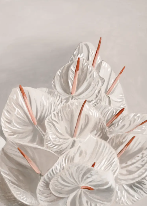 Plakat White In White 70x100 cm  - Image 1