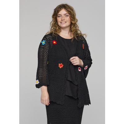 STUDIO SMaya Knit Cardigan With Flowers S263820