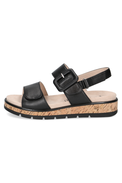 Sandal Skinn Svart 28714